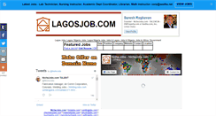 Desktop Screenshot of lagosjob.com